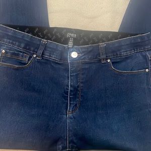 Jeans, size 14. Skinny and stretchy